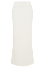 Micah Suiting Maxi Skirt - White