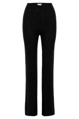 Ridley Straight Leg Knit Pant - Black